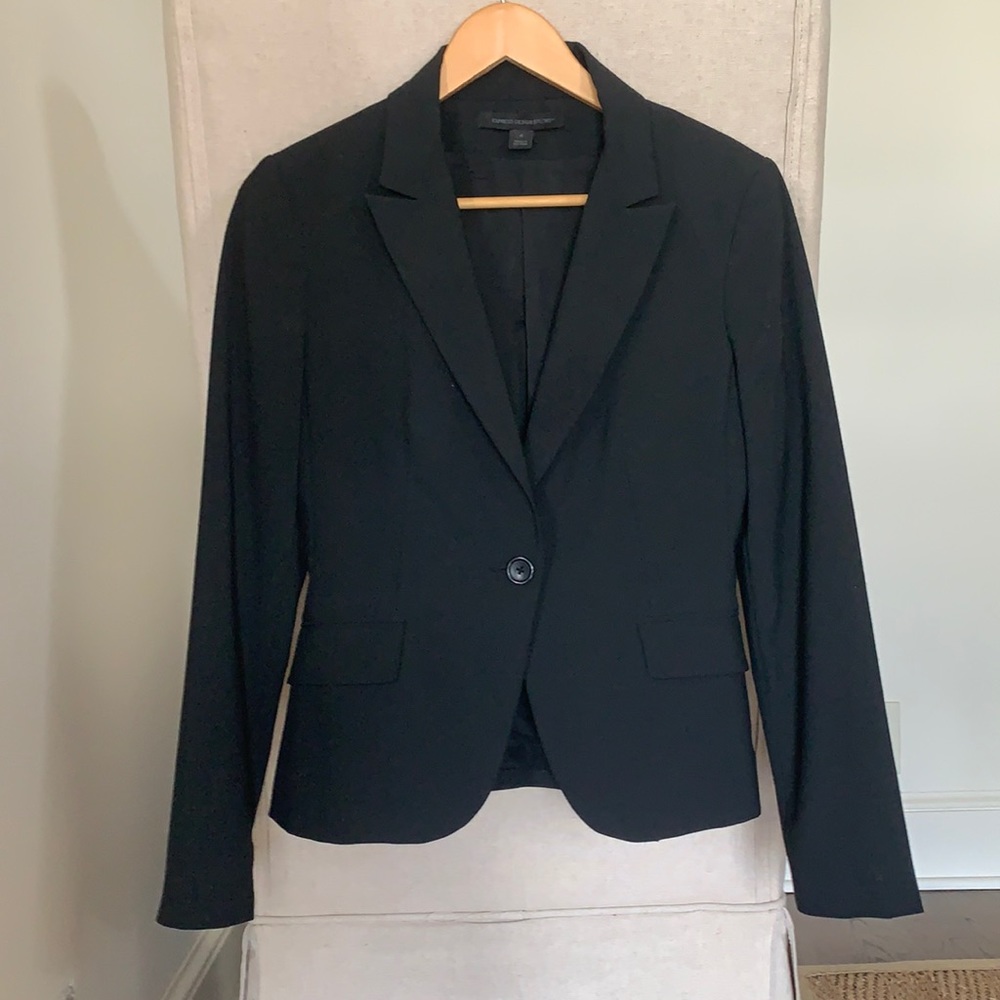 Express Black Blazer